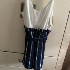 Lily Rose striped romper